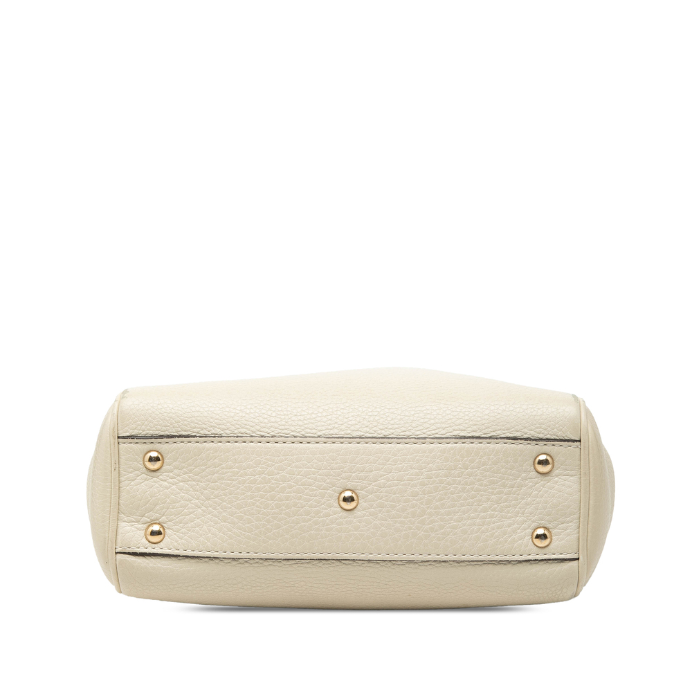 Pre-Loved Gucci Mini Calfskin Bamboo Shopper Satchel - Picture 3 of 8